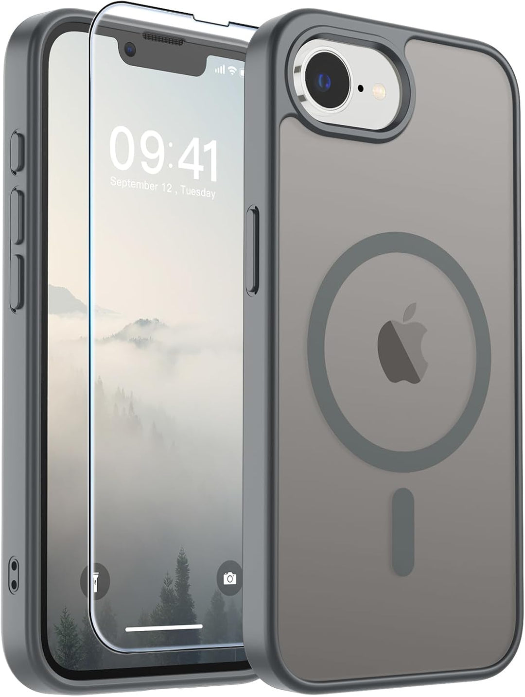 جراب SUPFINE مغناطيسي لهاتف iPhone 18 Pro Max / 17 Pro Max متوافق مع MagSafe، غطاء للتحكم في الكاميرا، غطاء سيليكون فاخر مقاوم للصدمات والسقوط لهاتف 18 Pro Max