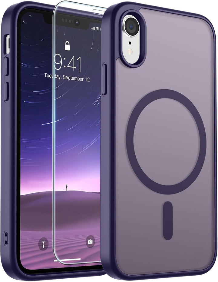 جراب SUPFINE مغناطيسي لهاتف iPhone 18 Pro Max / 17 Pro Max متوافق مع MagSafe، غطاء للتحكم في الكاميرا، غطاء سيليكون فاخر مقاوم للصدمات والسقوط لهاتف 18 Pro Max