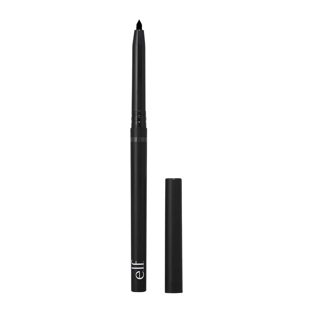 e.l.f. No Budge Retractable Eyeliner, Creamy, Ultra-Pigmented & Waterproof, Creates Bold & Defined Lines, Vegan & Cruelty-Free ,  Black