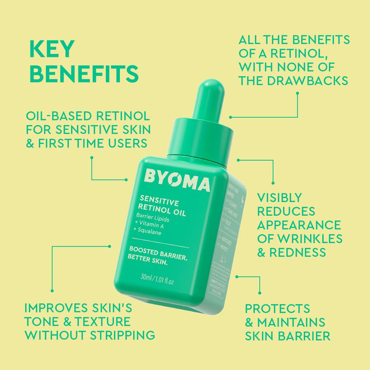 زيت الريتينول للبشرة الحساسة من BYOMA