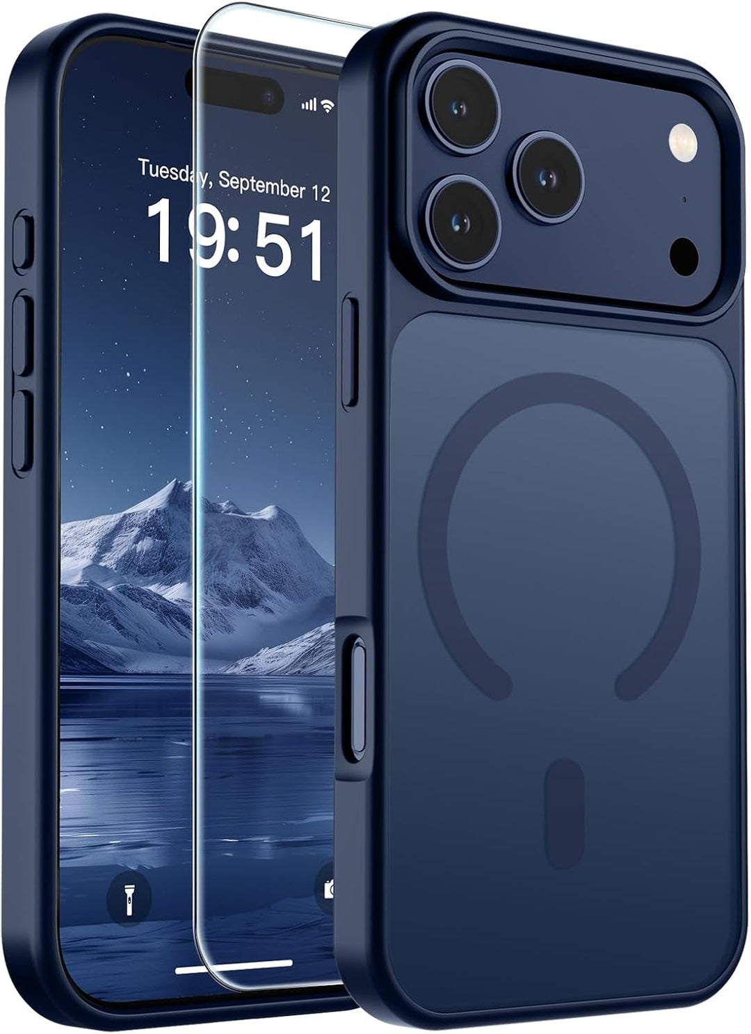 جراب SUPFINE مغناطيسي لهاتف iPhone 18 Pro Max / 17 Pro Max متوافق مع MagSafe، غطاء للتحكم في الكاميرا، غطاء سيليكون فاخر مقاوم للصدمات والسقوط لهاتف 18 Pro Max