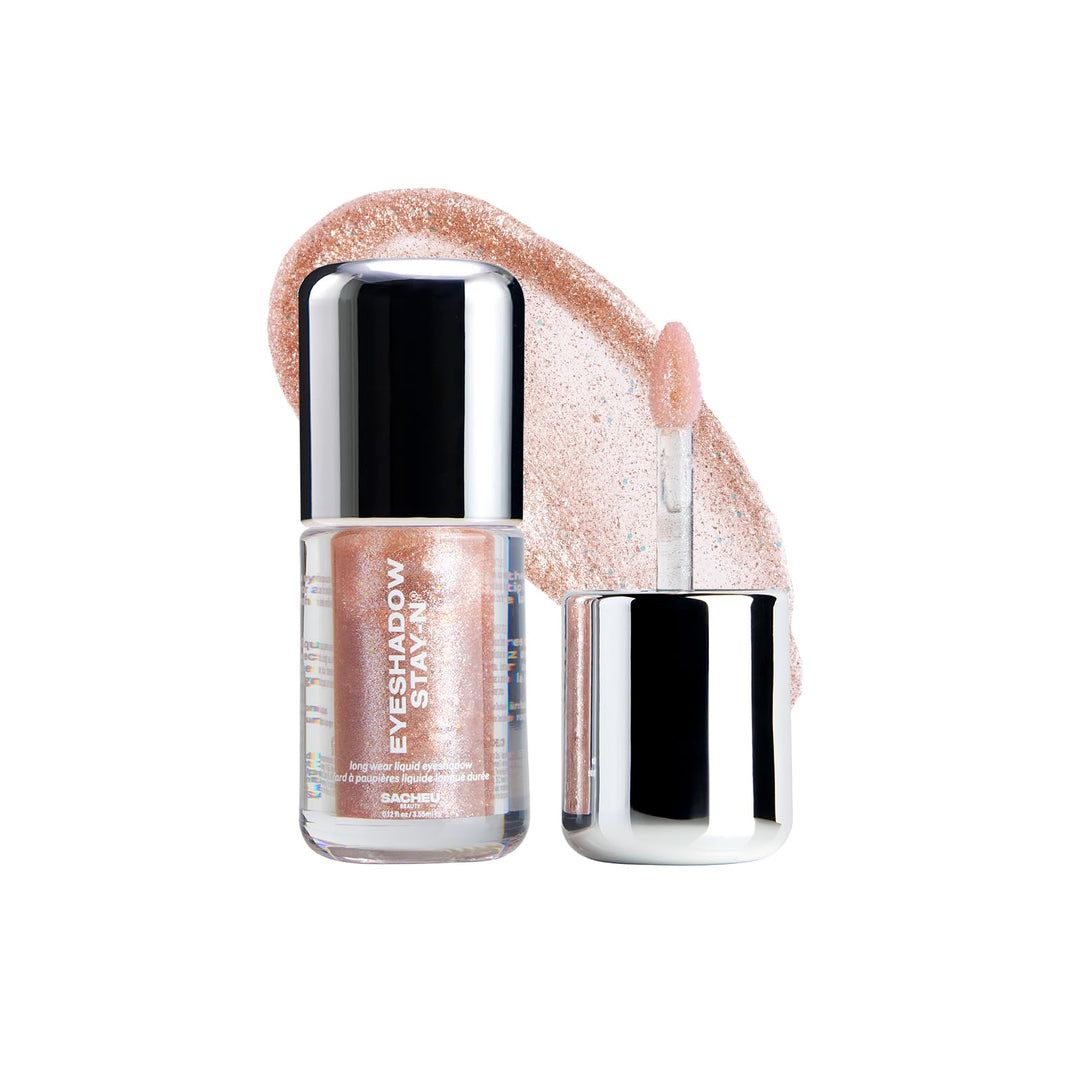 Sacheu Liquid Eyeshadow STAY-N, Buildable &amp; Blendable Creamy &amp; pigment-packed vegan formula, longwear, crease-proof, no fallout, infused with hyaluronic acid
