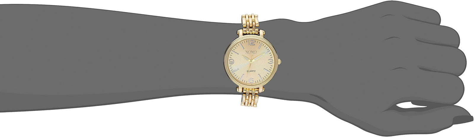 XOXO Women's XO5754 Gold-Tone Watch - 3alababak