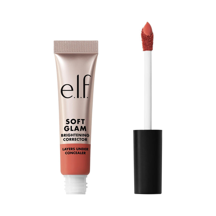 e.l.f. Soft Glam Brightening Corrector, Helps Minimize Dark Circles &amp; Discoloration, Hydrating With A Natural Finish, Vegan &amp; Cruelty-Free