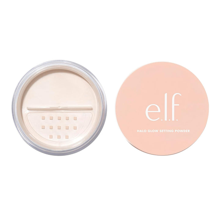 e.l.f. Halo Glow Soft Focus Setting Powder, Silky Setting Powder For Creating Soft Glow Without Shine, Smooths Pores & Lines