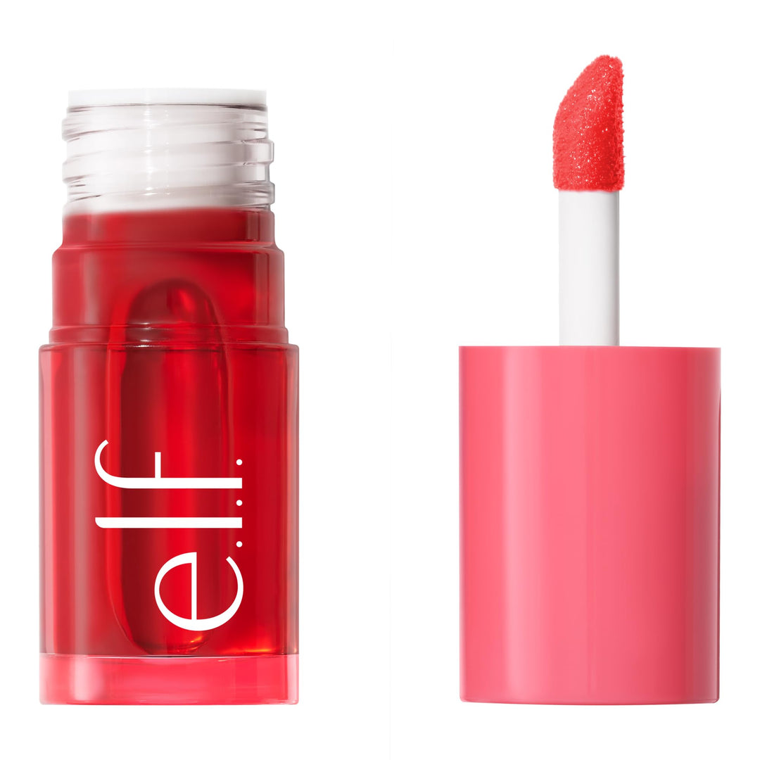 e.l.f. Sheer For It Blush Tint, Multi-Use, Long-Lasting Lip & Cheek Makeup, Creates A Natural Flush Finish, Vegan & Cruelty-Free