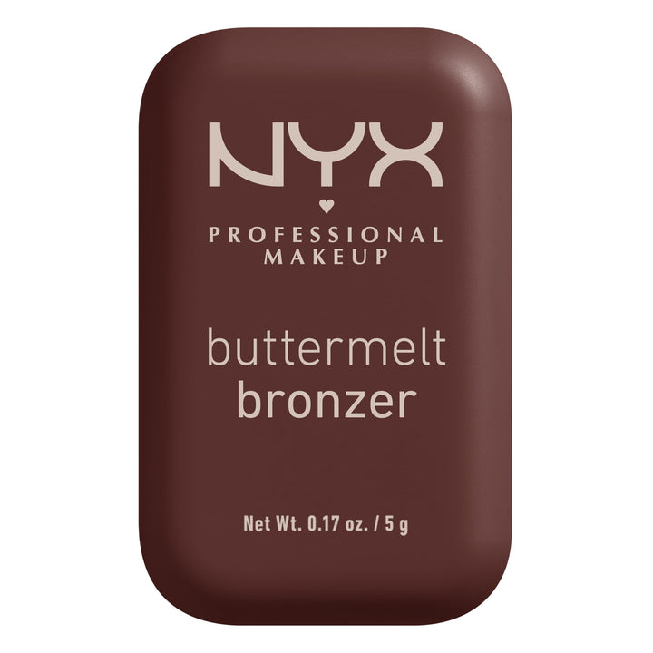 NYX PROFESSIONAL MAKEUP Matte Buttermelt Bronzer, Longwear Face Makeup with Up to 12 Hours of Wear, Vegan Formula 0.17 Ounce