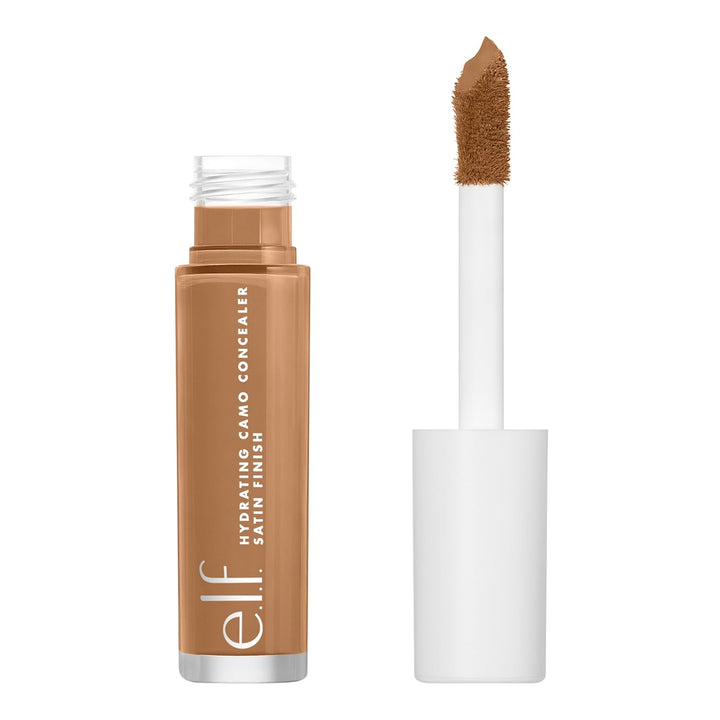 e.l.f. Hydrating Camo Concealer, Lightweight, Full Coverage, Long Lasting All-Day Wear, 0.20 Fl Oz