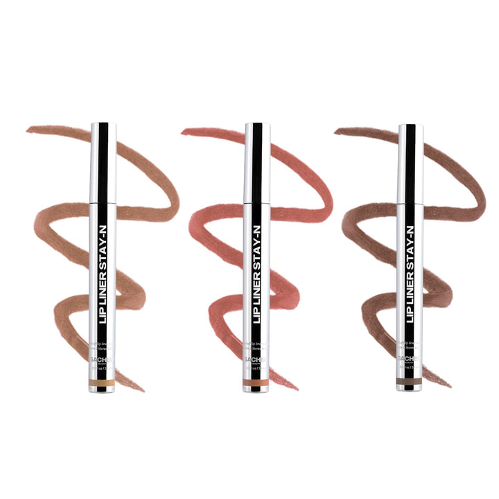 Sacheu Lip Liner STAY-N Peel Off Lip Stain — Long Lasting Matte Lip Tattoo Transfer Proof Lipstain Infused with Hyaluronic Acid &amp; Vitamin E for All Skin Types — Vegan &amp; Cruelty-Free