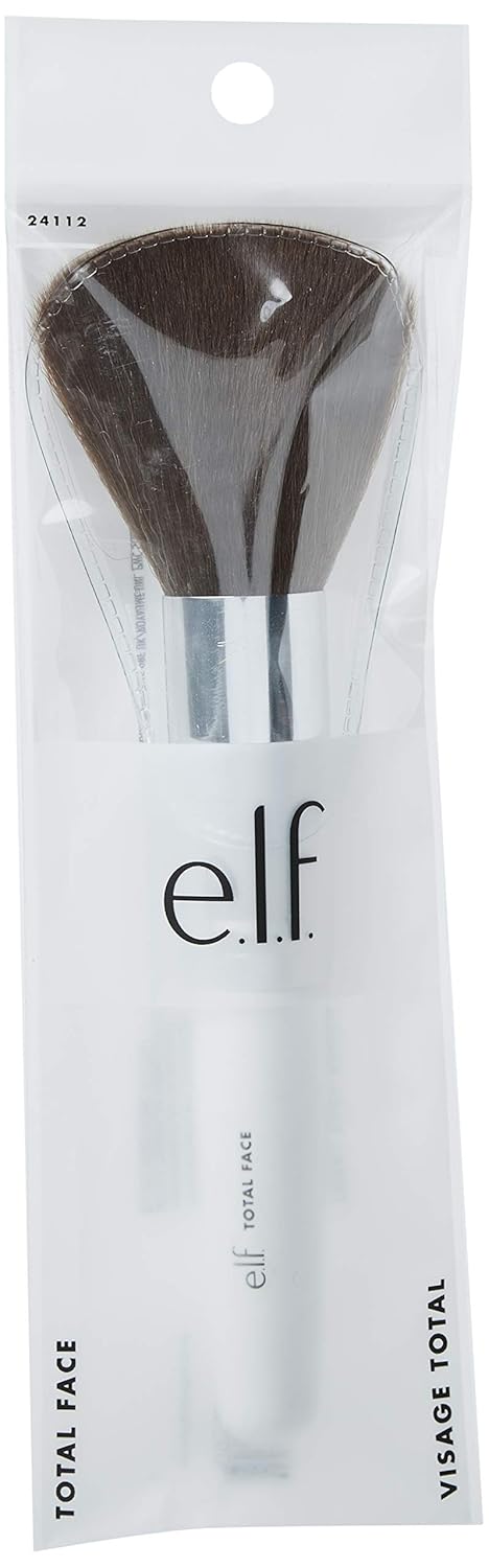 e.l.f. Cosmetics Total Face Makeup Brush for Complete Coverage and a Flawless Finish