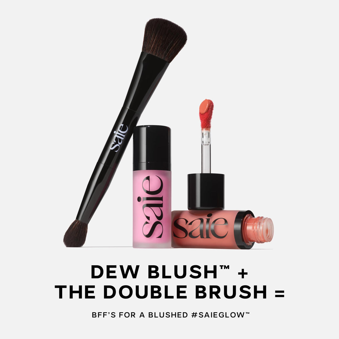 Saie Dew Liquid Blush for Cheeks - Hydrating Cream Blush Stick with a Blendable + Buildable Formula