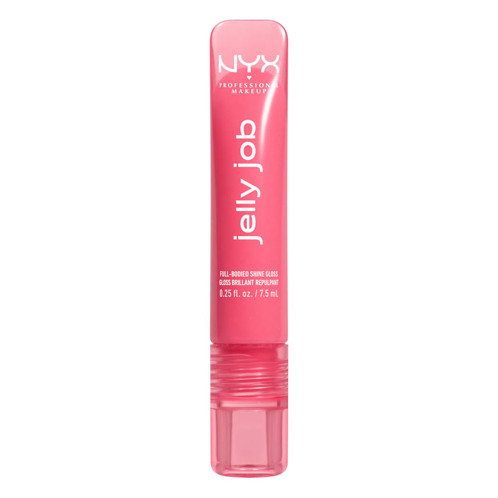 NYX PROFESSIONAL MAKEUP Jelly Job Lip Gloss, Lip Tint Gloss with Full-Bodied, Smoothing, and Hyper-Glossy Shine