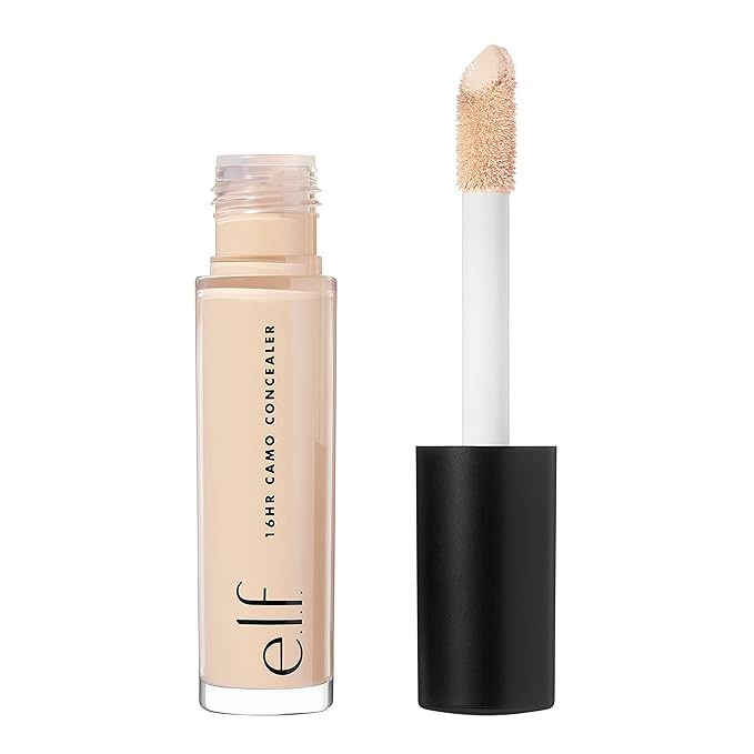 e.l.f. 16HR Camo Concealer, Full Coverage & Highly Pigmented, Matte Finish, 0.203 Fl Oz (6mL)