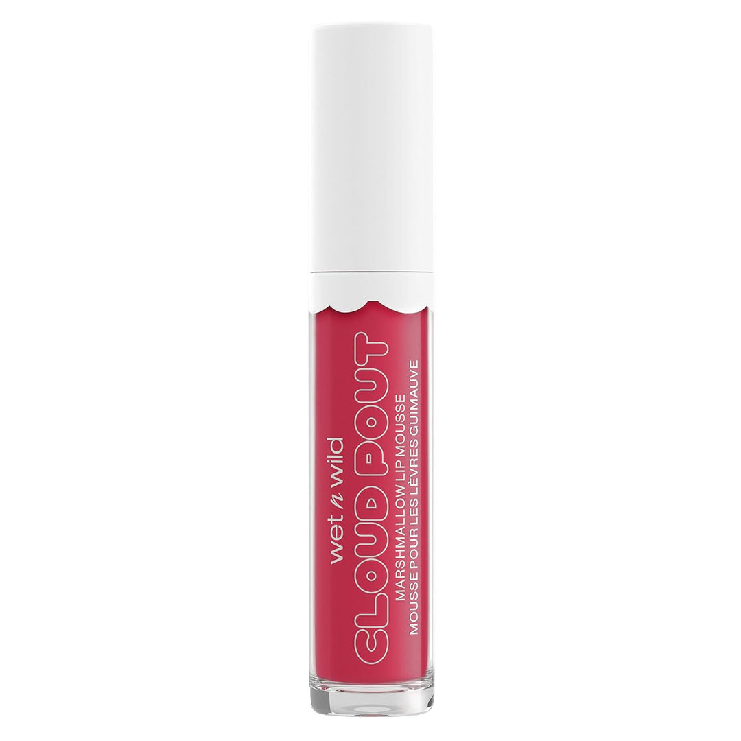 wet n wild Lip Cream Cloud Pout w/Marshmallow | Argan Oil | Vitamin E | Marshmallow Flavored
