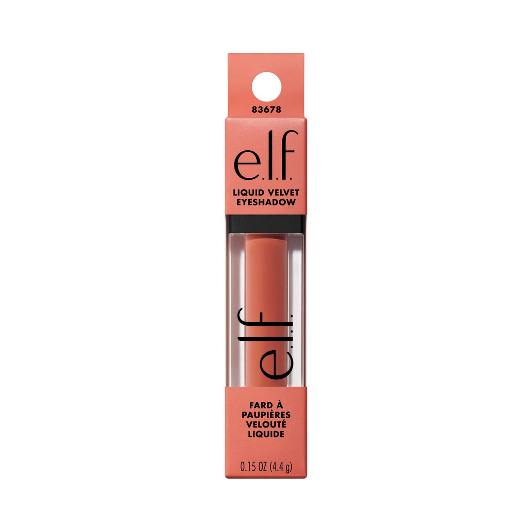 e.l.f. Liquid Velvet Eyeshadow, Crease-Resistant Liquid-to-Powder Eyeshadow For A Rich, Soft-Matte Finish, Vegan & Cruelty-Free