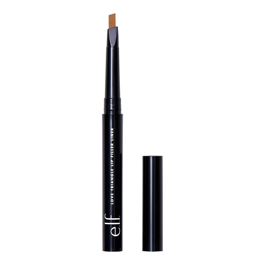 e.l.f. Love Triangle Lip Filler Liner, 2-in-1 Lipliner Pencil For Sculpting &amp; Filling, Long-Lasting Intense Color, Vegan &amp; Cruelty-Free