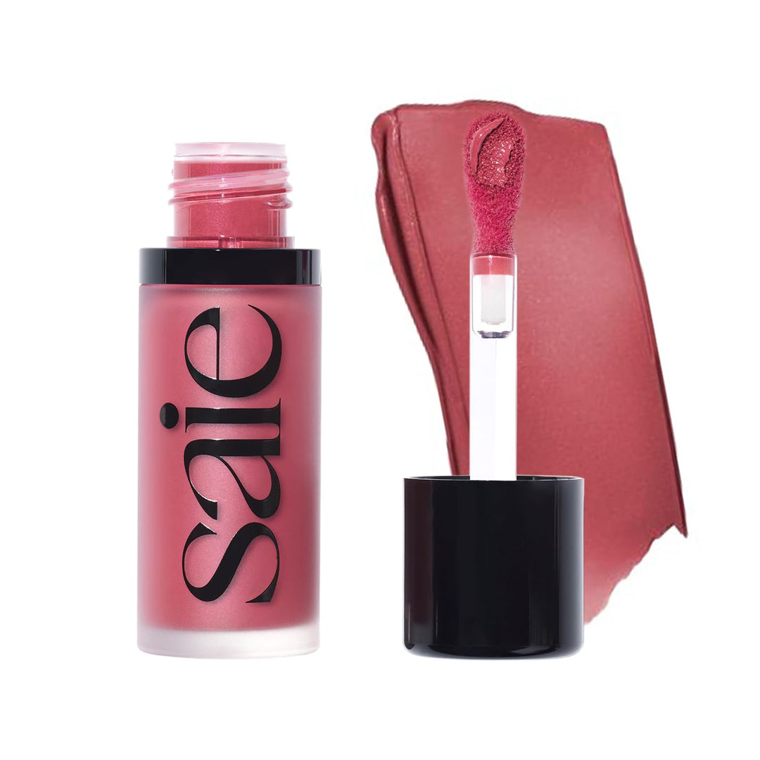 Saie Dew Liquid Blush for Cheeks - Hydrating Cream Blush Stick with a Blendable + Buildable Formula