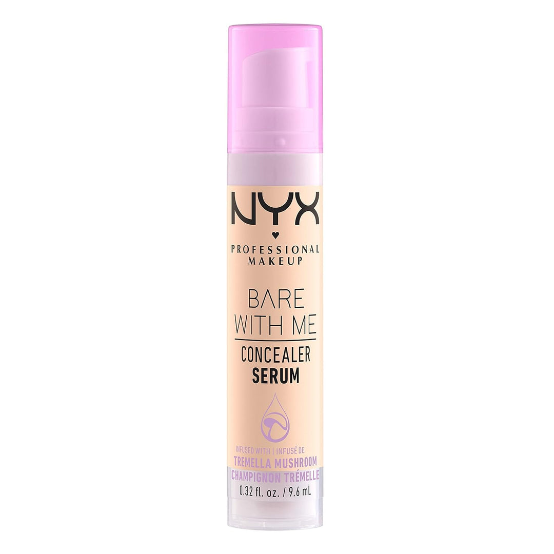 NYX PROFESSIONAL MAKEUP Bare With Me Concealer Serum, Concealer Makeup For Up To 24Hr Hydration