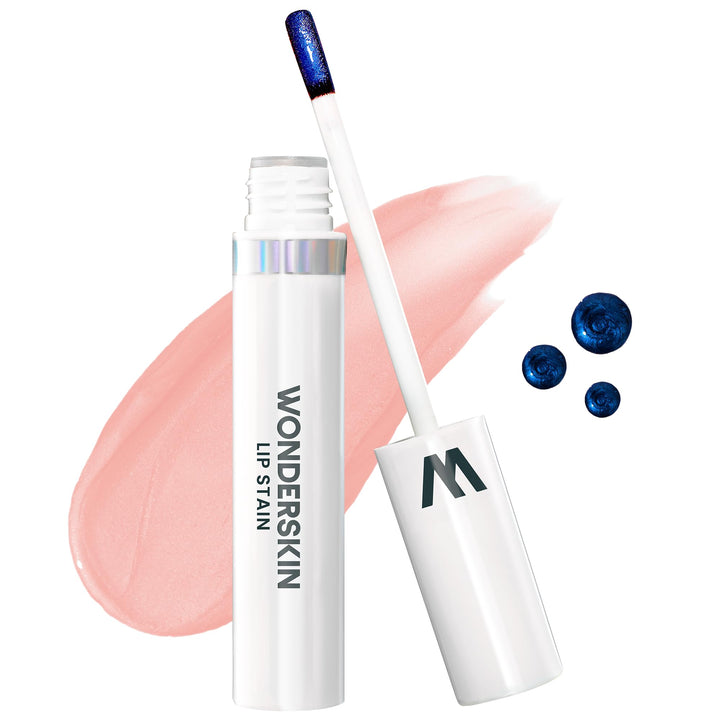 Wonderskin Wonder Blading All Day Lip Stain Peel Off Masque - Long Lasting, Waterproof and Transfer Proof Nude Lip Tint, Matte Finish Peel Off Lip Stain