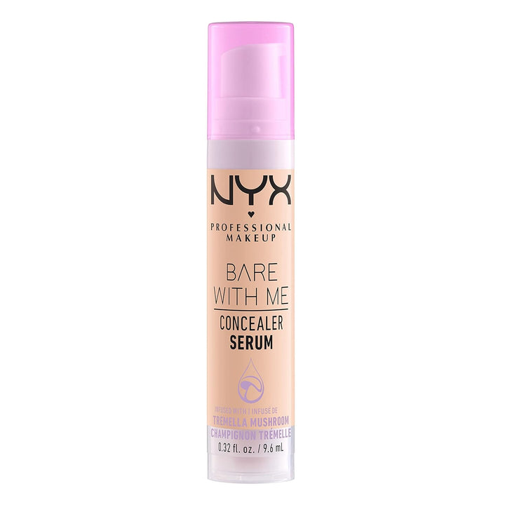 NYX PROFESSIONAL MAKEUP Bare With Me Concealer Serum, Concealer Makeup For Up To 24Hr Hydration