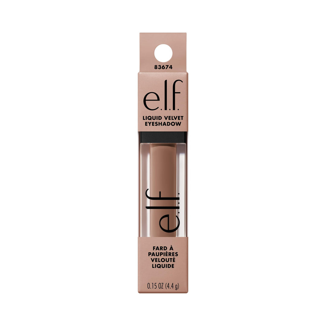 e.l.f. Liquid Velvet Eyeshadow, Crease-Resistant Liquid-to-Powder Eyeshadow For A Rich, Soft-Matte Finish, Vegan & Cruelty-Free