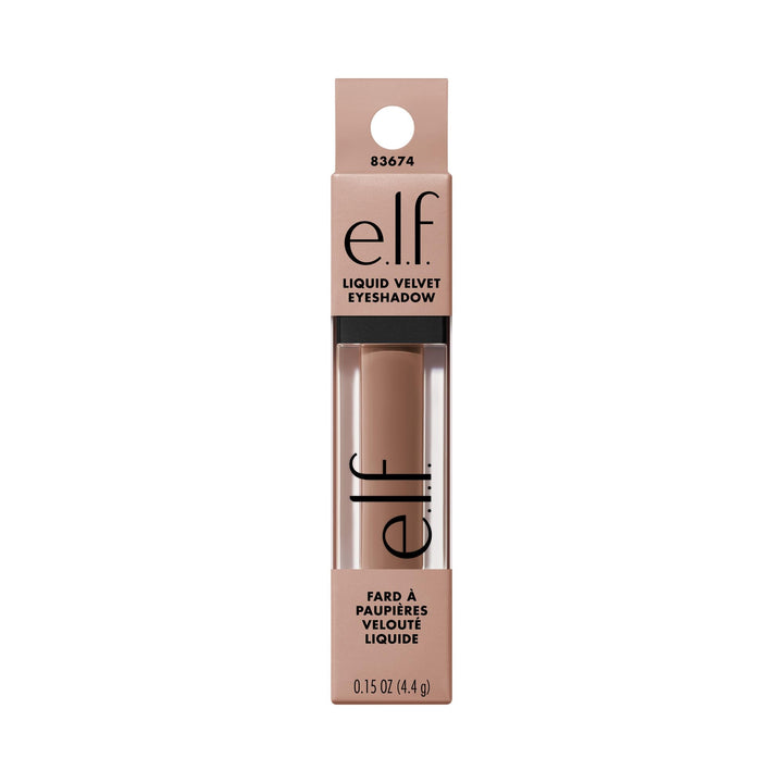 e.l.f. Liquid Velvet Eyeshadow, Crease-Resistant Liquid-to-Powder Eyeshadow For A Rich, Soft-Matte Finish, Vegan & Cruelty-Free
