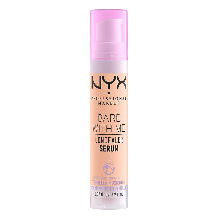 NYX PROFESSIONAL MAKEUP Bare With Me Concealer Serum, Concealer Makeup For Up To 24Hr Hydration