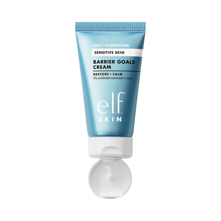 e.l.f. SKIN Holy Hydration! Barrier Goals Cream Mini, Face Moisturizer For Hydrating &amp; Soothing, Helps Visibly Reduce Redness, Vegan &amp; Cruelty-Free