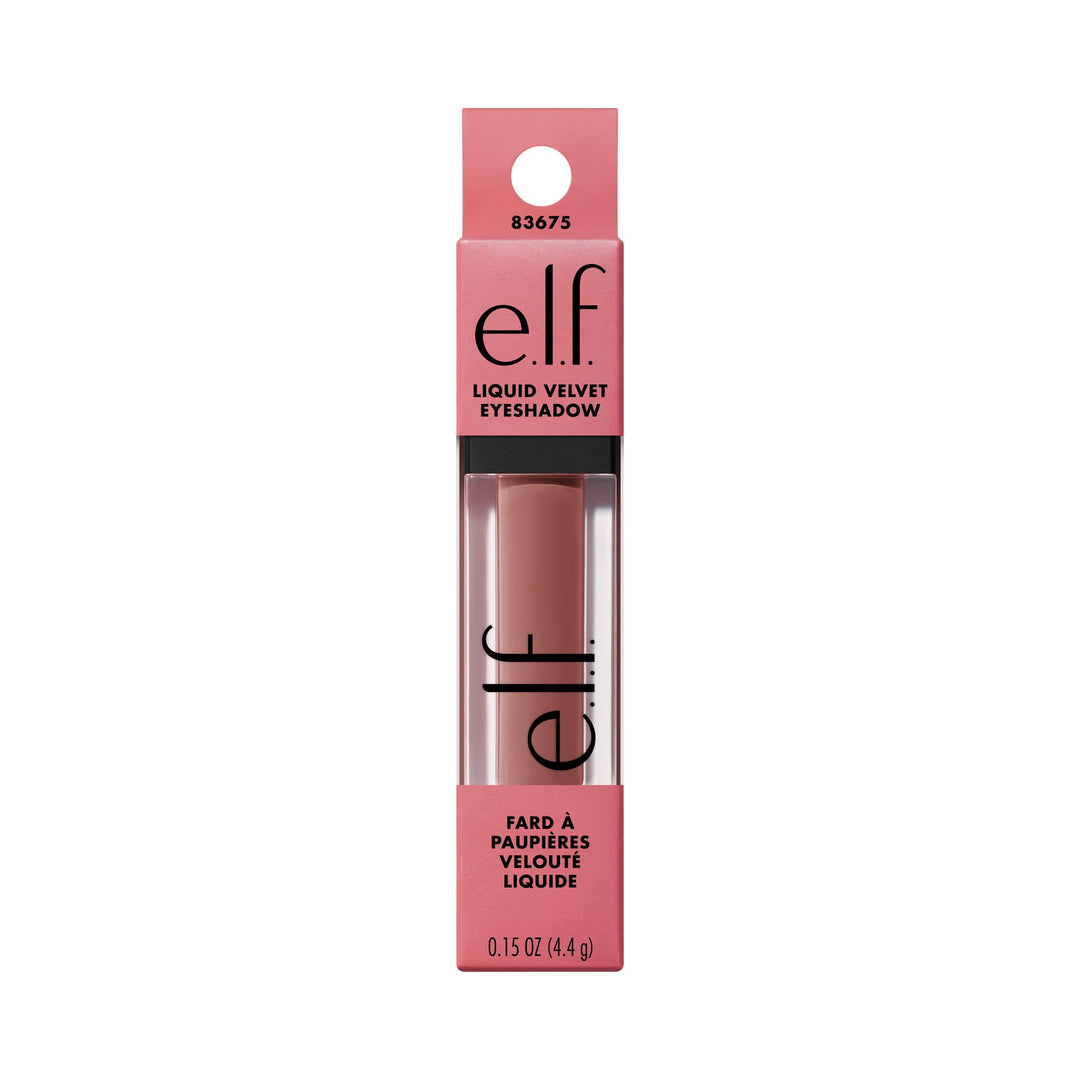 e.l.f. Liquid Velvet Eyeshadow, Crease-Resistant Liquid-to-Powder Eyeshadow For A Rich, Soft-Matte Finish, Vegan & Cruelty-Free