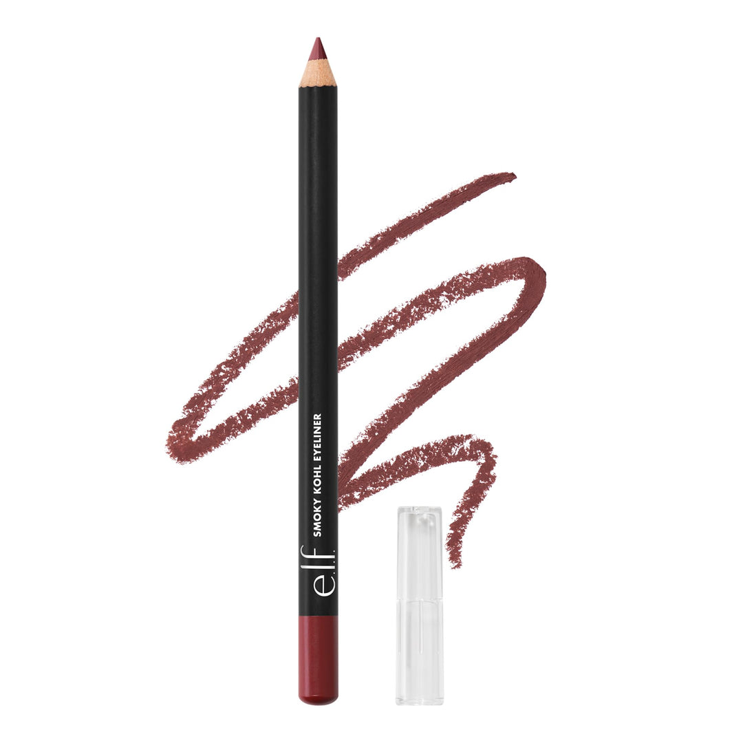 e.l.f. Smoky Kohl Eyeliner, Eye Pencil For Creating Long-Lasting, Bold, High-Pigmented Makeup Looks, Vegan &amp; Cruelty-Free