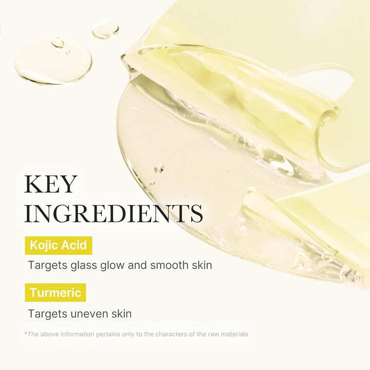 medicube Jelly Gel Mask with Brightening Kojic Acid Turmeric | Overnight Face Mask for Glass Glow Skin | Elasticity, Hydrating, Firming and Radiance Boosting | Korean Skincare, 28g x 4ea
