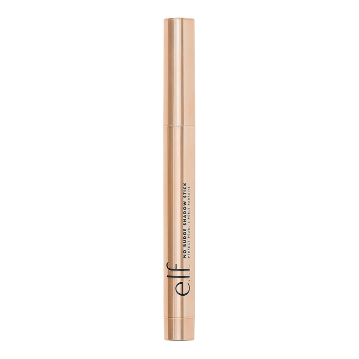 e.l.f. No Budge Shadow Stick, Long-Lasting Cream Eyeshadow Stick For High-Pigment, Metallic Color, Vegan & Cruelty-Free, Perfect Pearl