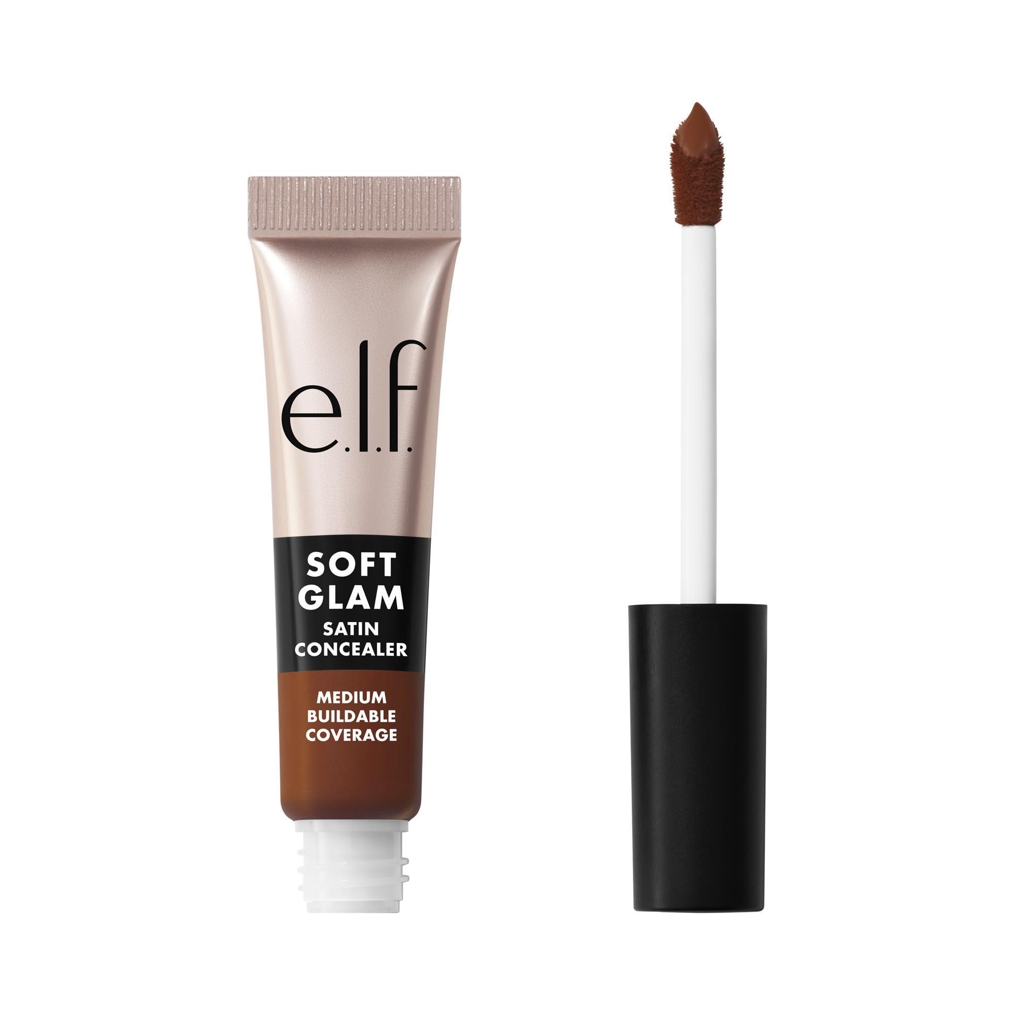 e.l.f. Soft Glam Satin Concealer, Medium Coverage For Blemishes & Under-Eye, Crease-Resistant, Long Lasting, Vegan & Cruelty-Free