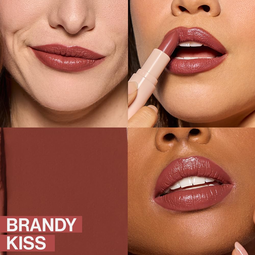 wet n wild Mega Last Rich Satin Lip Color, Rich Creamy Color with Satin Finish, Infused with Vitamin E &amp; Moisturizing Argan Oil, Lightweight, Silky-Smooth, Vegan &amp; Cruelty-Free