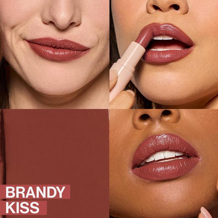 wet n wild Mega Last Rich Satin Lip Color, Rich Creamy Color with Satin Finish, Infused with Vitamin E &amp; Moisturizing Argan Oil, Lightweight, Silky-Smooth, Vegan &amp; Cruelty-Free