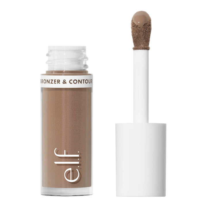 e.l.f. Camo Liquid Bronzer & Contour, Silky Highly Pigmented Formula, Creates a Long-Lasting Bronzed Glow & Natural Look, Vegan & Cruelty-Free