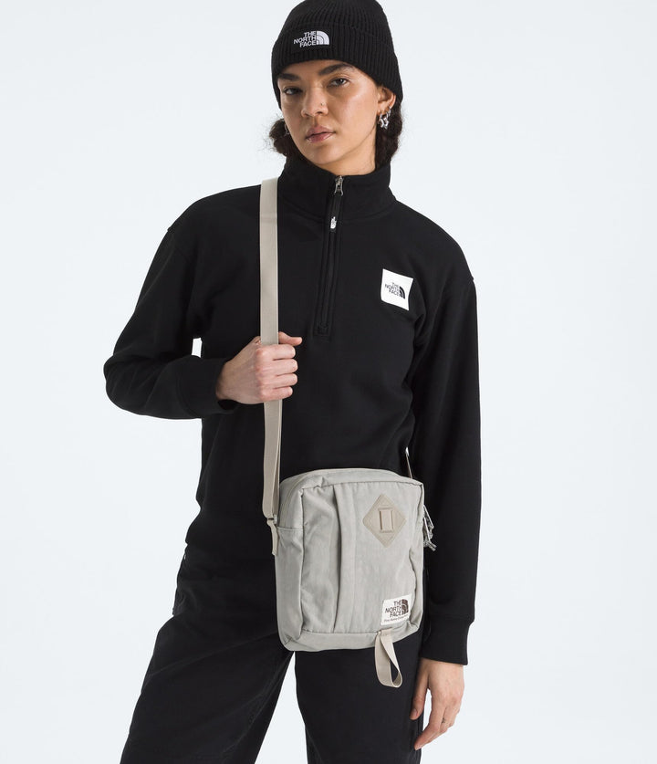 THE NORTH FACE Berkeley Crossbody Bag | Adjustable Strap, Water-repellent Finish, Internal Divider &amp; External Pocket