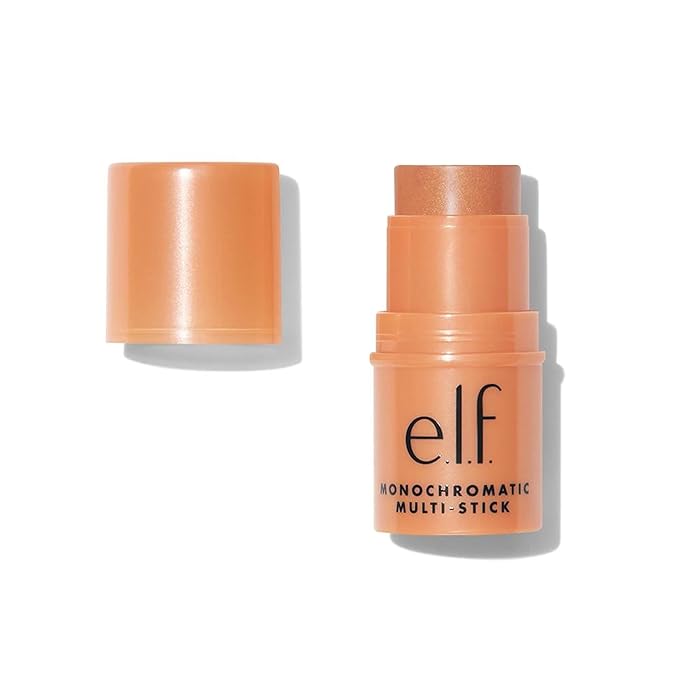 e.l.f, Monochromatic Multi Stick, Creamy, Lightweight, Versatile, Luxurious, Adds Shimmer, Easy To Use On The Go, Blends Effortlessly 0.155 Oz