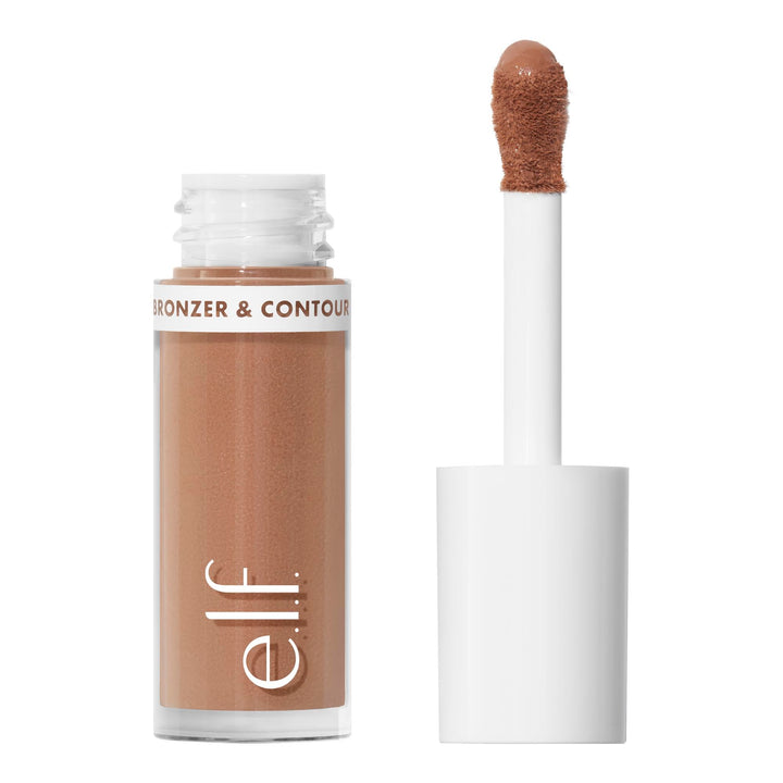 e.l.f. Camo Liquid Bronzer & Contour, Silky Highly Pigmented Formula, Creates a Long-Lasting Bronzed Glow & Natural Look, Vegan & Cruelty-Free