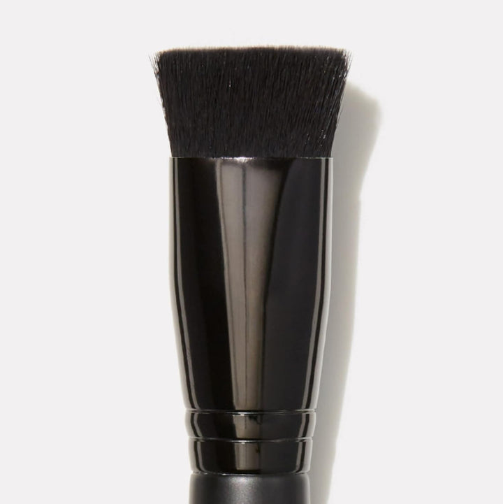 e.l.f. Triangular Buffing Foundation Brush, Flat-Top Makeup Brush For Applying Foundation Evenly, Made With Synthetic Bristles, Vegan &amp; Cruelty-Free