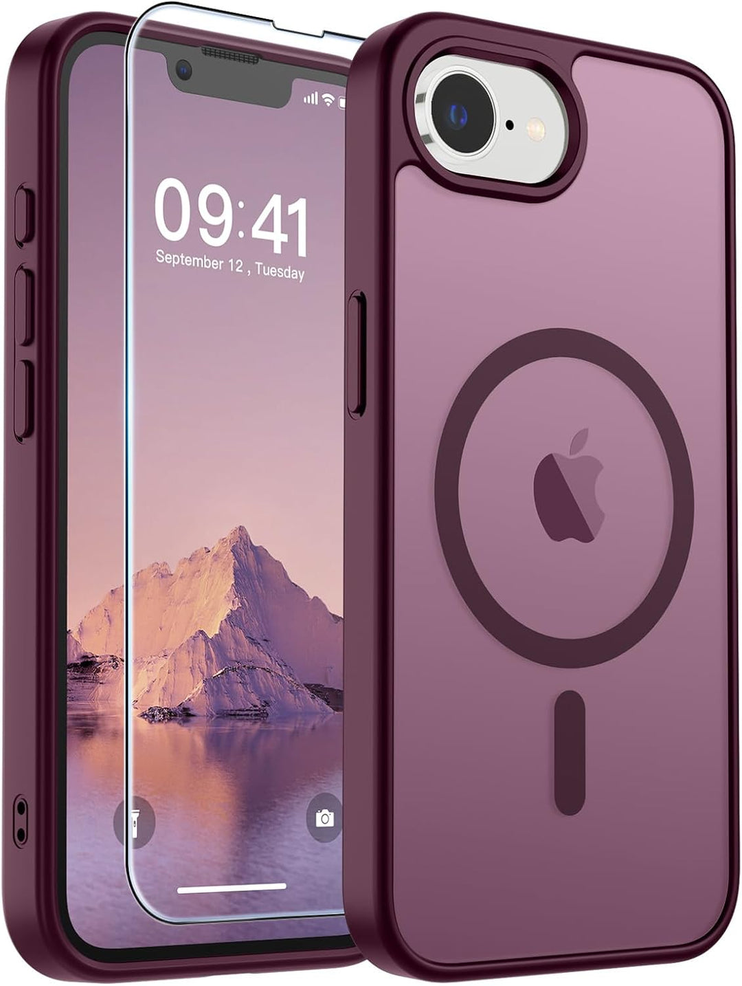 جراب SUPFINE مغناطيسي لهاتف iPhone 18 Pro Max / 17 Pro Max متوافق مع MagSafe، غطاء للتحكم في الكاميرا، غطاء سيليكون فاخر مقاوم للصدمات والسقوط لهاتف 18 Pro Max
