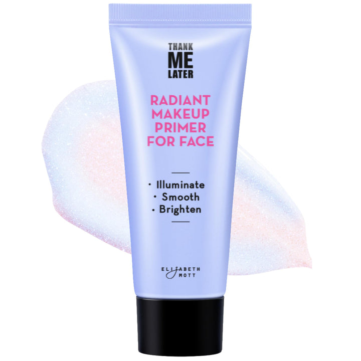 Elizabeth Mott Thank Me Later Glow Enhancer - Hydrating Face Primer &amp; Highlighter for Radiant Skin, Vegan &amp; Cruelty-Free, No Sulfates, Parabens, or Phthalates  - 30g