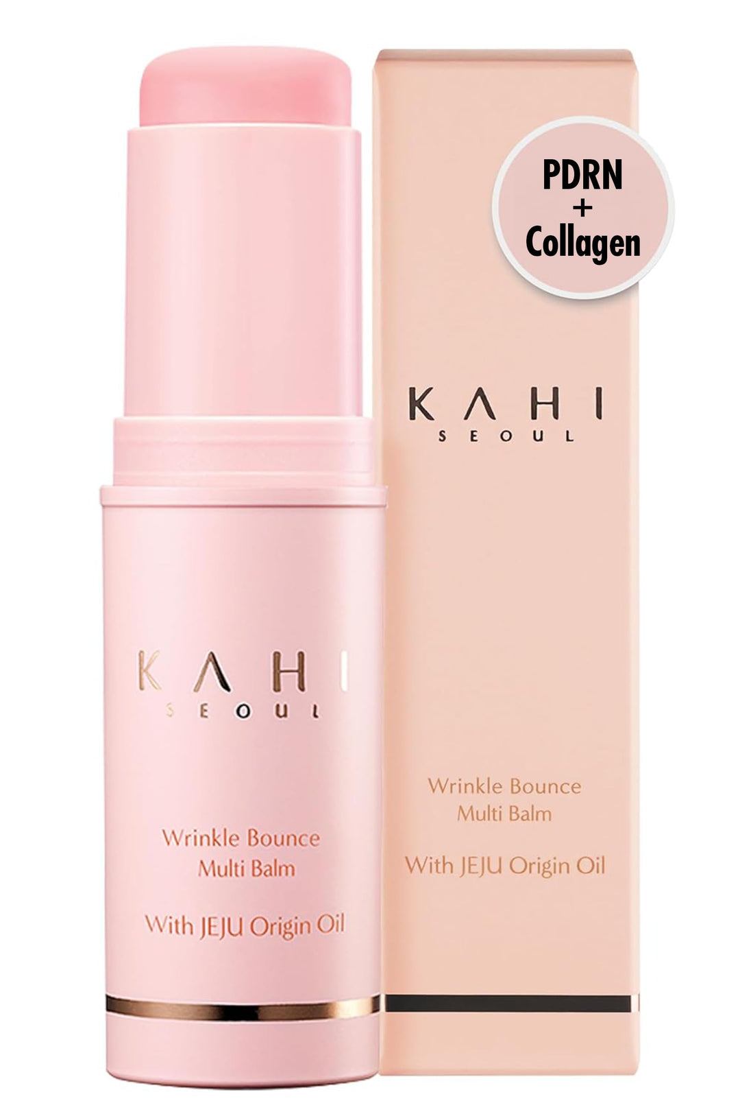 KAHI Kisstin Balm - Skin-Refining Face Moisturizer & Makeup Stick | Nourishing Beauty Moisturizer Stick | Makeup-enhancing Glow Balm (0.32 oz)