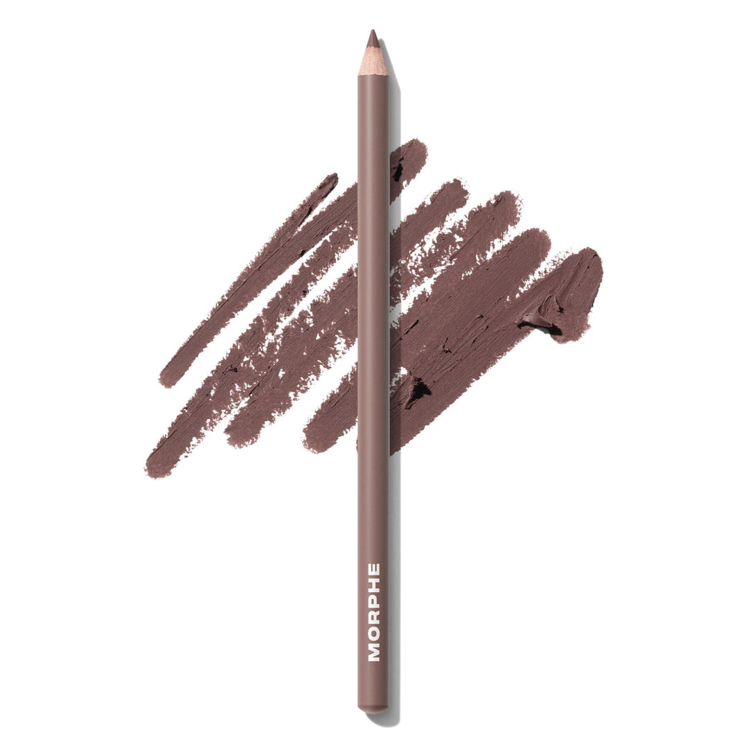 Morphe Signature Lip Liner Pencil - Creamy, Long Lasting Definer for Precise Shaping and Filling - Lip Makeup Essential with Smooth Glide - Professional Lipliner Pencil