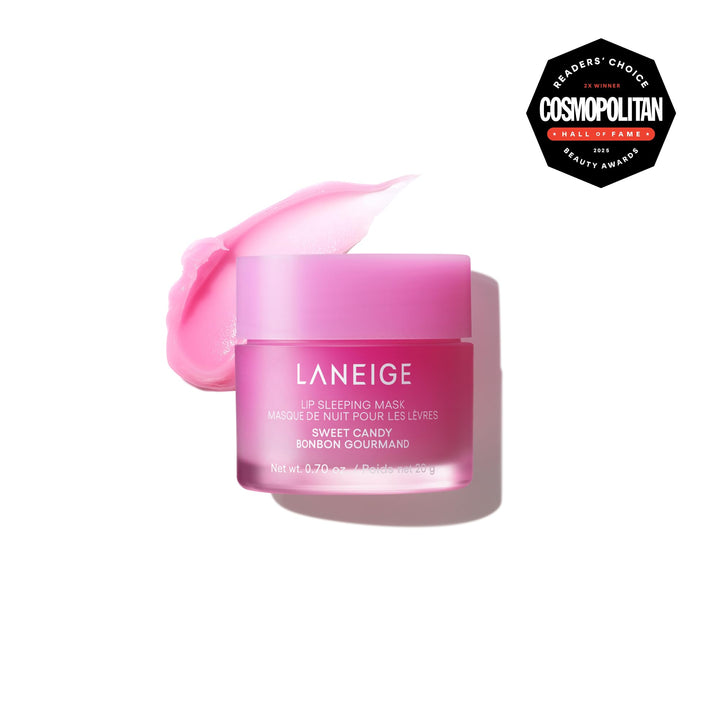 LANEIGE Lip Sleeping Mask: Korean Overnight Treatment For Dry Lips | Hydrating &amp; Nourishing Overnight Lip Treatment Mask with Vitamin C, Shea &amp; Murumuru Seed Butter
