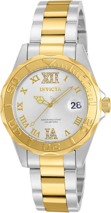 Invicta Pro Diver 12852 Stainless Steel Women&