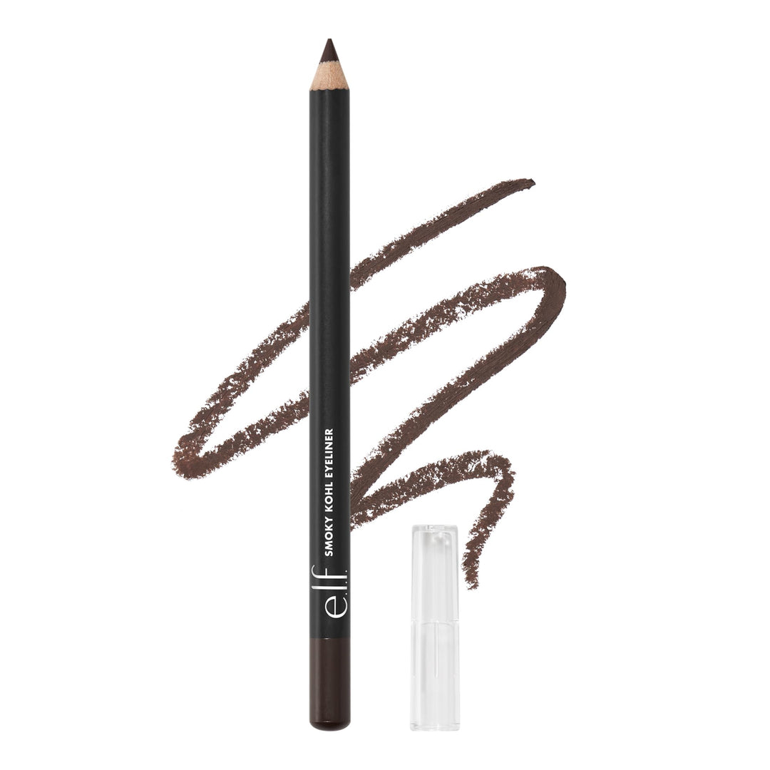 e.l.f. Smoky Kohl Eyeliner, Eye Pencil For Creating Long-Lasting, Bold, High-Pigmented Makeup Looks, Vegan &amp; Cruelty-Free