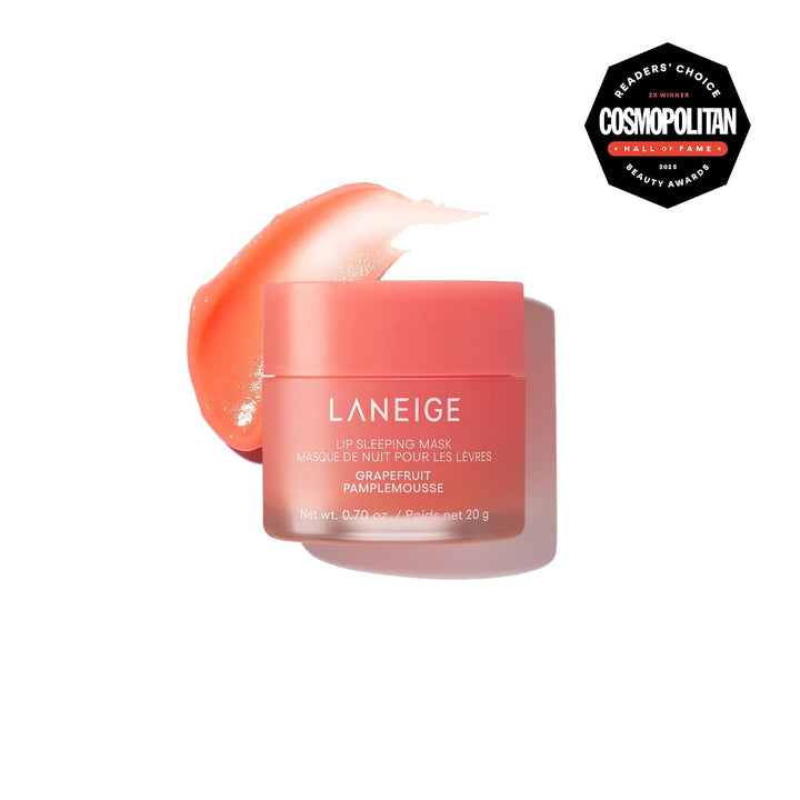 LANEIGE Lip Sleeping Mask: Korean Overnight Treatment For Dry Lips | Hydrating &amp; Nourishing Overnight Lip Treatment Mask with Vitamin C, Shea &amp; Murumuru Seed Butter