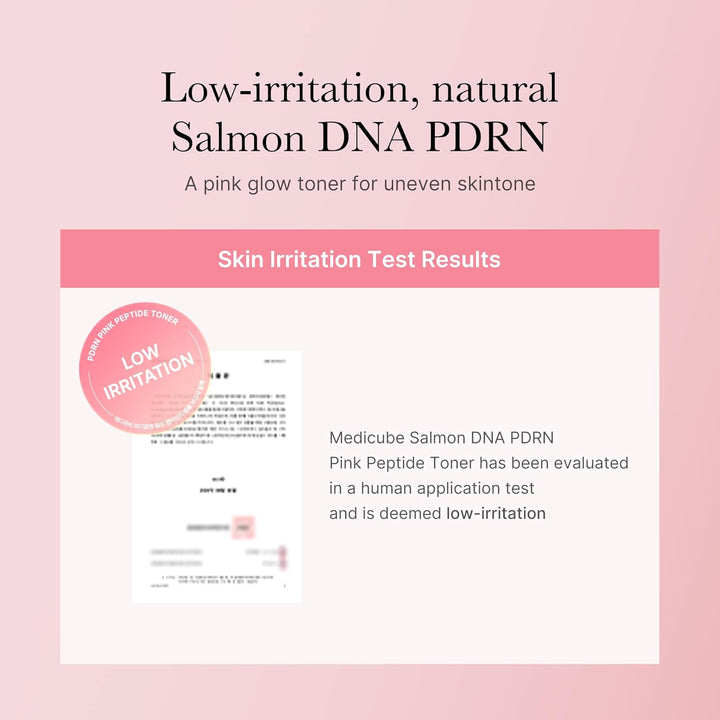 medicube PDRN Toner Salmon DNA PDRN CICA Soothing Toner | Lightweight &amp; Watery for Skin Boosting, Soothing and Calming | Uneven Skin Tone Care with Peptide &amp; Niacinamide | Korean Skincare, 8.45 fl.oz