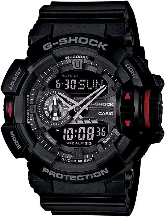 Casio G-Shock GA-400-1B Multi-Dimensional Analog Digital Watch